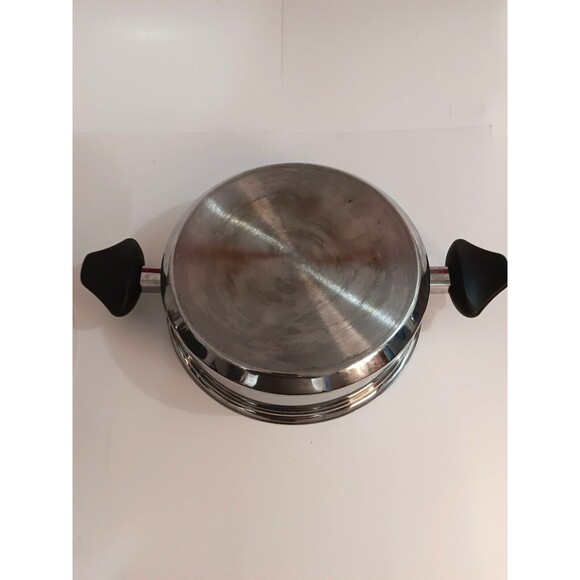 Carico Ultra Tech Steamer Insert With Dual Pots and Lid# T304SS - Picture 4 of 7